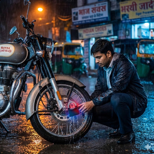 Anti-Theft Alarm Padlock, 110dba Motion Sensor, Hard Zinc Alloy Body, Chrome Plated Steel Lock with Keys