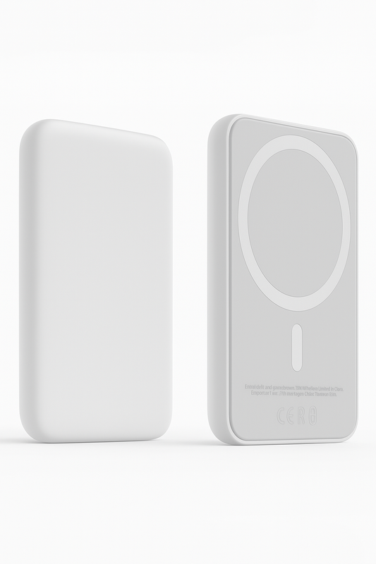 Magnetic Snap-On Wireless Power Bank (10000mAh)