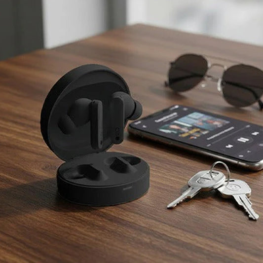 Round Wireless Earbuds with 12-Hour Playtime