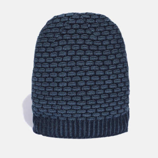 Mens Woolen Winter Cap Beanie Soft Warm Wool Blend Knitted Cap for Cold Weather