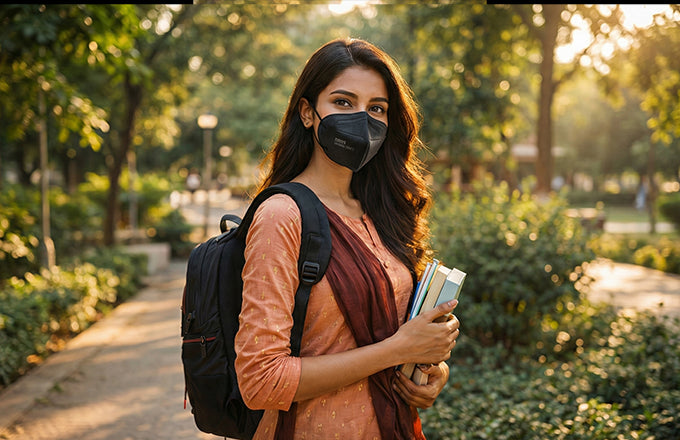 (Equivalent to N95, FFP2) Five Layers Face Mask, CE certified, Washable, Pack of 20 (Reusable)