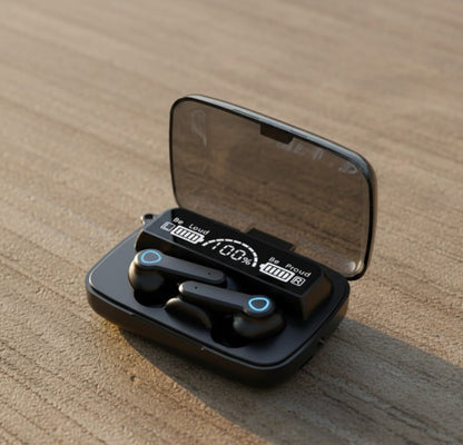 M19 UltraBass True Wireless Earbuds with Enhanced Deep Bass