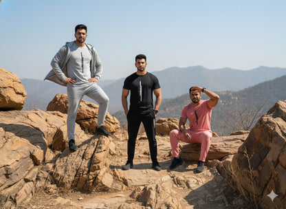 Men’s Round Neck Graphic Printed T-Shirts Combo Pack of 3