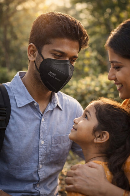 (Equivalent to N95, FFP2) Five Layers Face Mask, CE certified, Washable, Pack of 20 (Reusable)