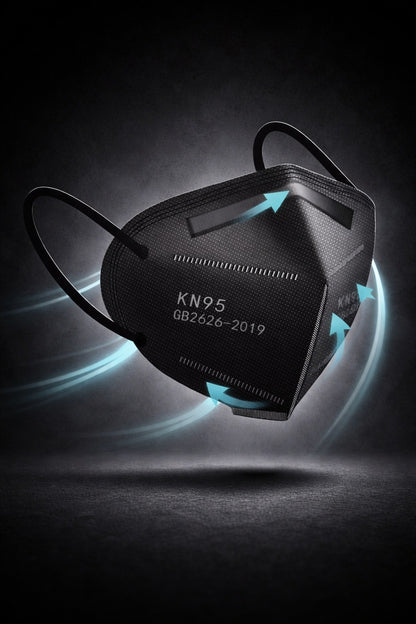 (Equivalent to N95, FFP2) Five Layers Face Mask, CE certified, Washable, Pack of 20 (Reusable)