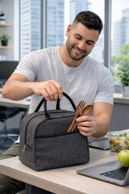 Aluminium Insulated Travel Lunch/Tiffin/Storage Bag